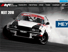 Tablet Screenshot of driftunited.com